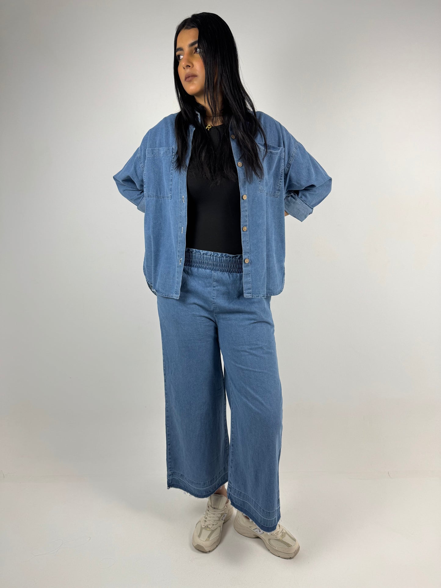 DENIM SUIT ( Blue )