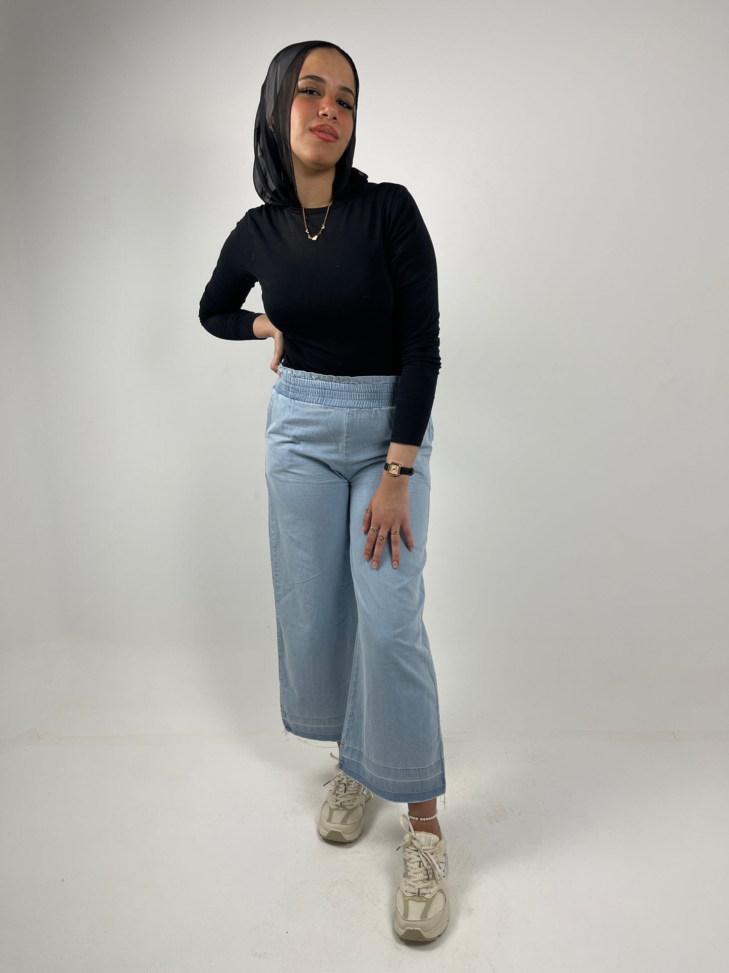 DENIM PANTS ( LIGHT BLUE )