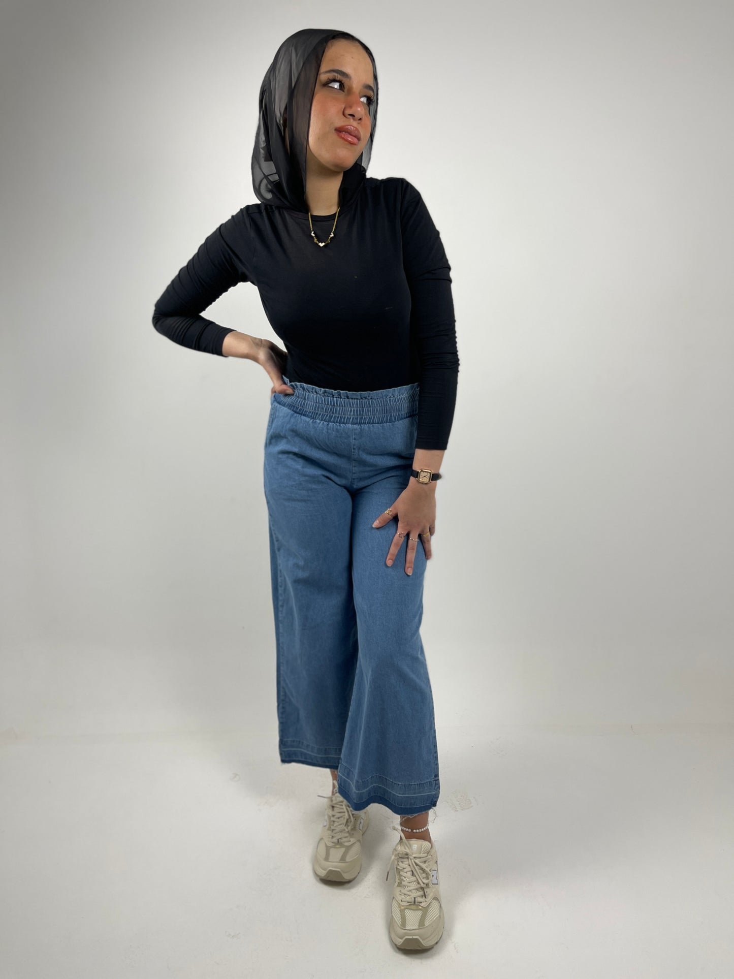 DENIM PANTS ( LIGHT BLUE )