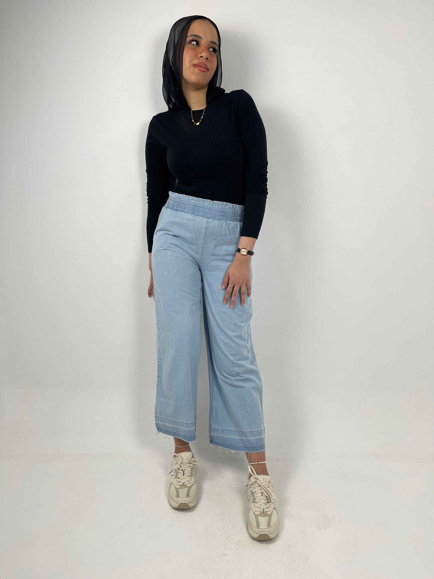 DENIM PANTS ( LIGHT BLUE )