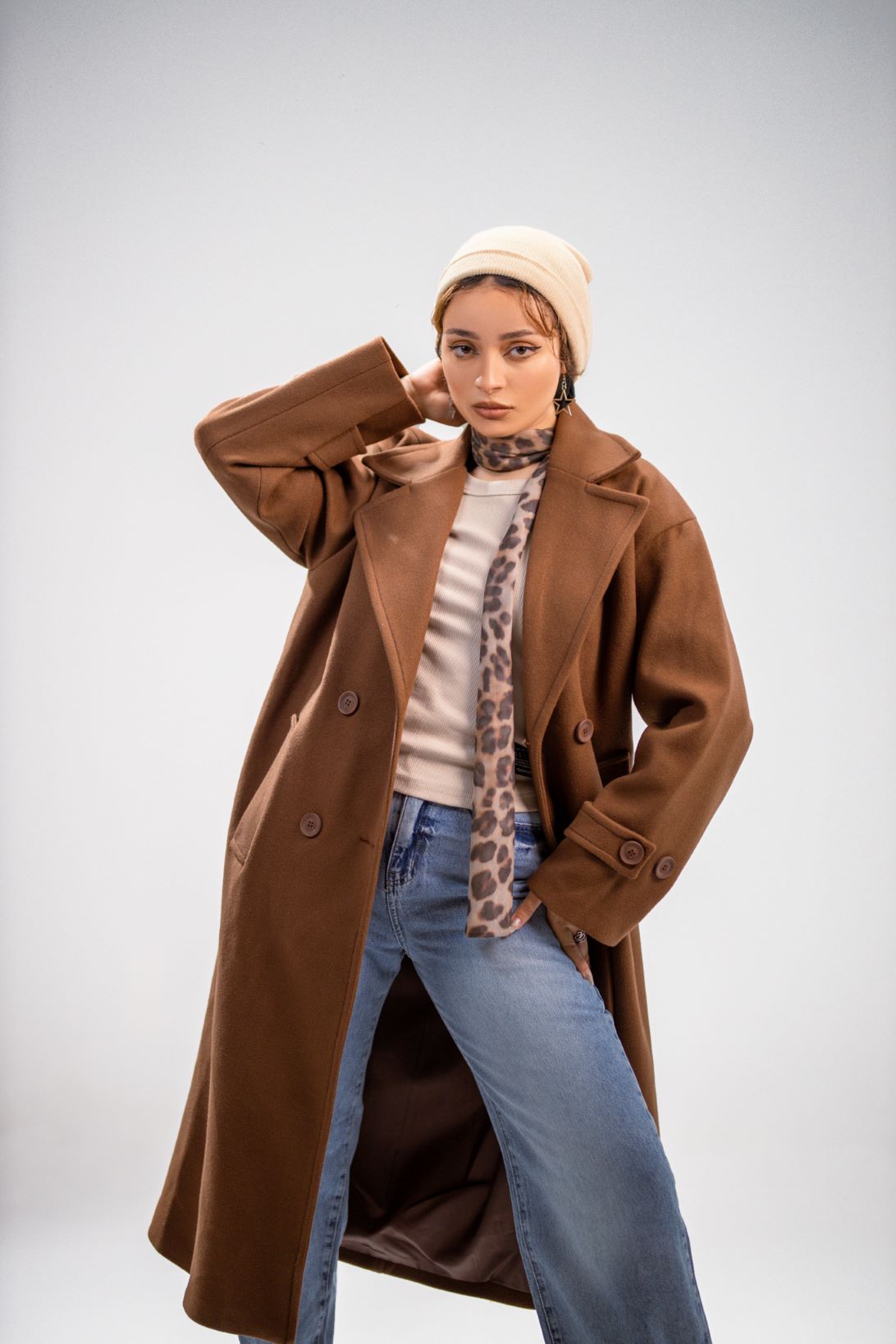 Wool Coat – Brown