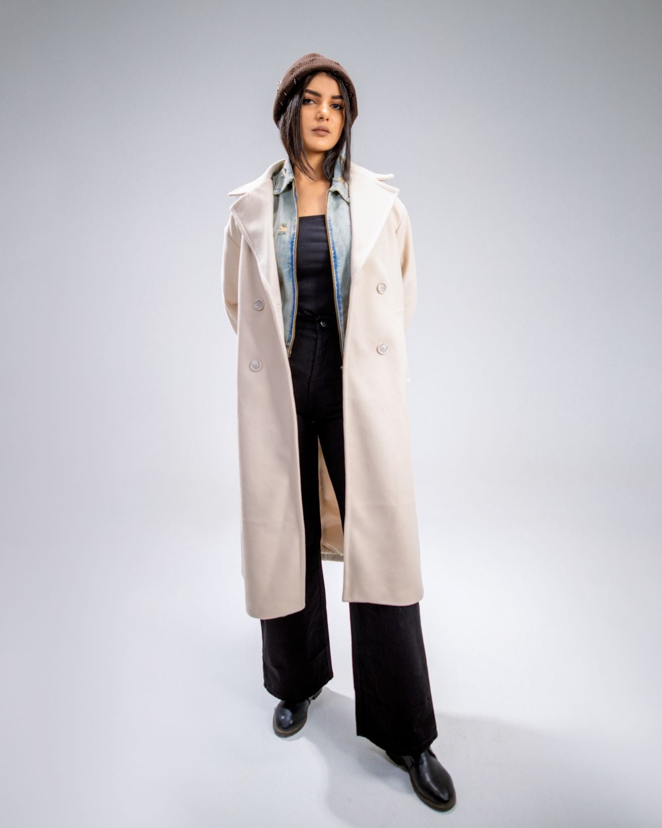 Wool Coat – Beige